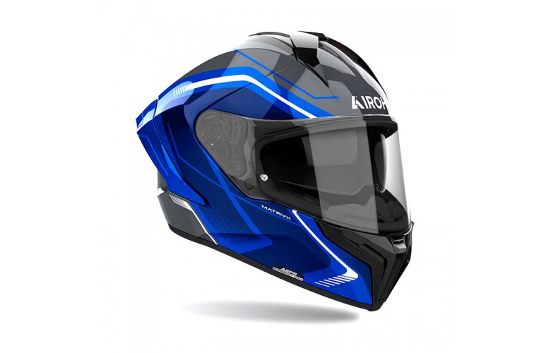 Κράνος Airoh Matryx ECE 22.06 Wide μπλε gloss