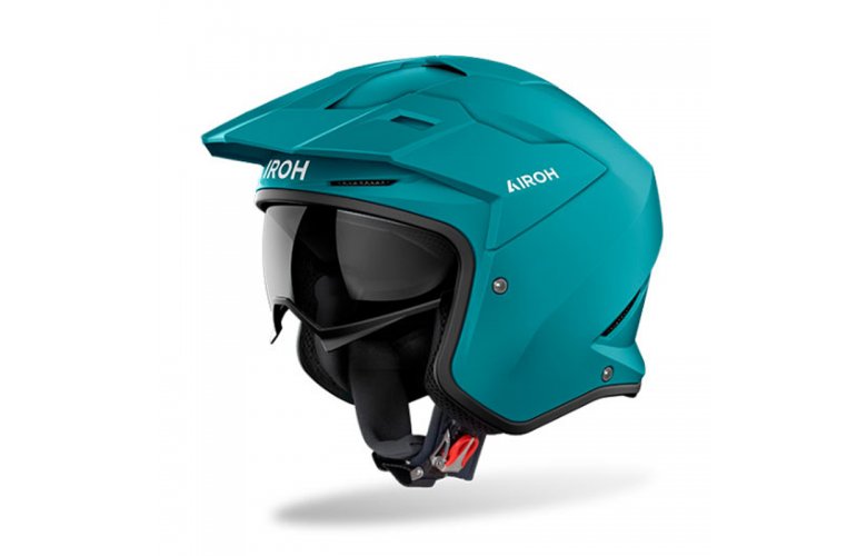 Κράνος Airoh Kombakt Concrete πετρόλ ματ