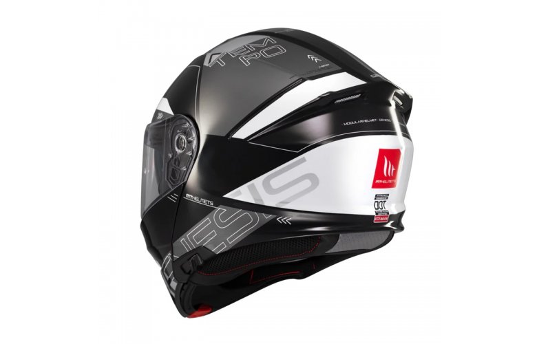 Κράνος MT Genesis SV Atempo ECE 22.06 B2 μαύρο/γκρι gloss