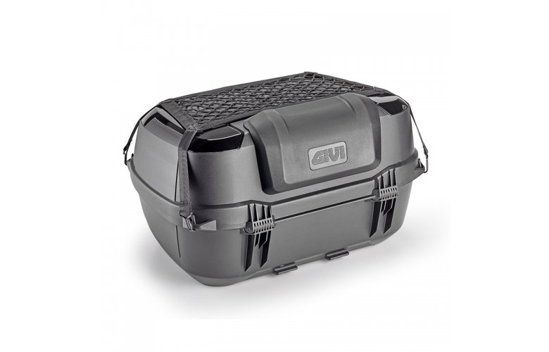 ΒΑΛΙΤΣΑ GIVI 45L B45+ BLACK MONOLOCK  (περιλαμβάνει πλάτη, ελαστικό, διχτυ & εσωτερικό τάπητα)
