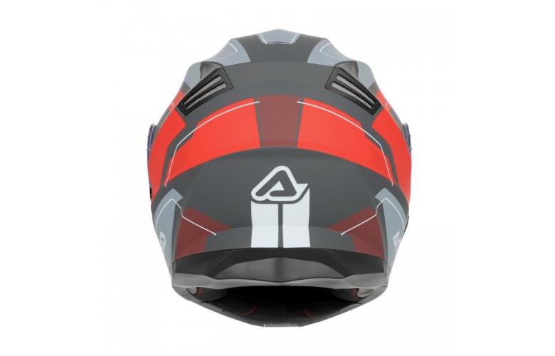 Κράνος Acerbis Serel SV ECE22.06 25201.295 γκρι/κόκκινο