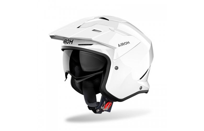 Κράνος Airoh Kombakt άσπρο gloss