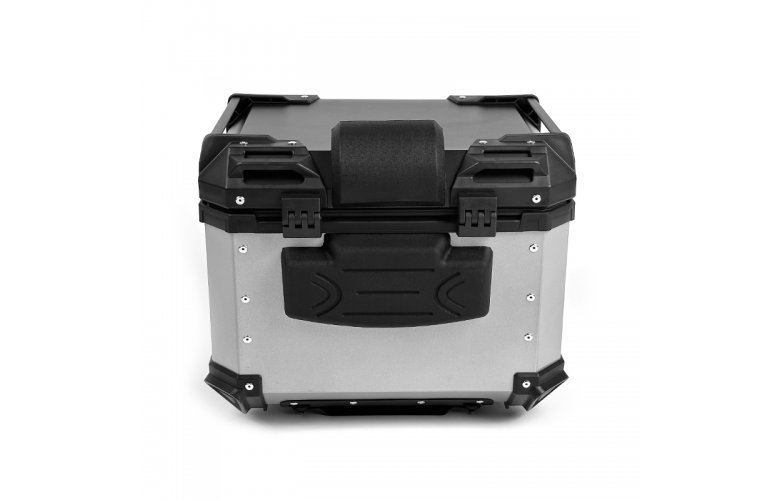 Βαλίτσα X-TYPE ALU BAGS 46 λίτρα ασημί ( με πιάστρα, εσωτερική επένδυση και μαλακή πλάτη )