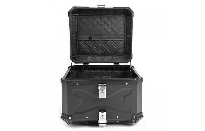 Βαλίτσα X-TYPE ALU BAGS 56 λίτρα μαύρη ( με πιάστρα, εσωτερική επένδυση και μαλακή πλάτη )