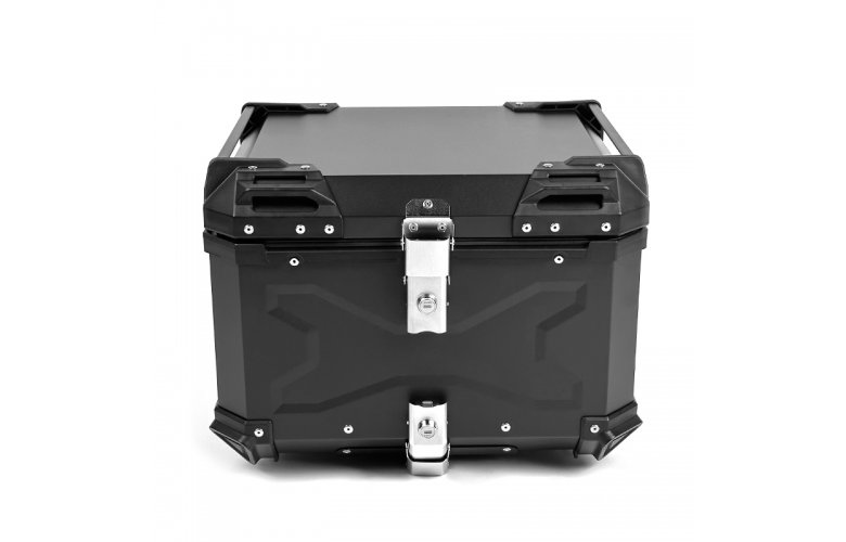 Βαλίτσα X-TYPE ALU BAGS 56 λίτρα μαύρη ( με πιάστρα, εσωτερική επένδυση και μαλακή πλάτη )