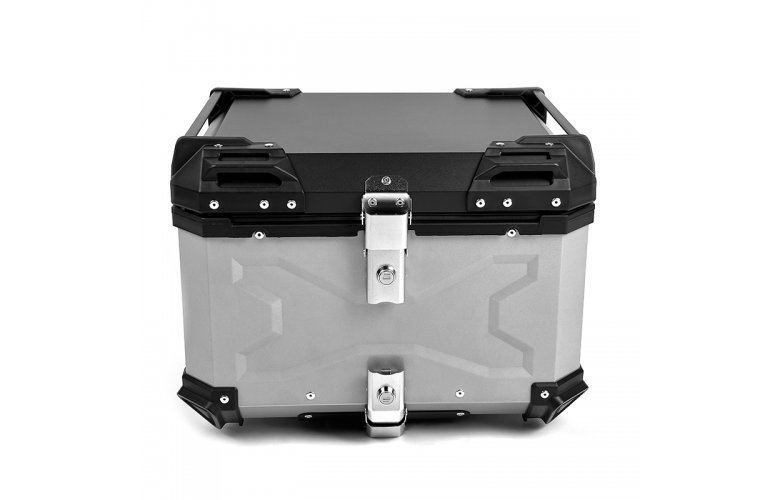 Βαλίτσα X-TYPE ALU BAGS 56 λίτρα ασημί ( με πιάστρα, εσωτερική επένδυση και μαλακή πλάτη )