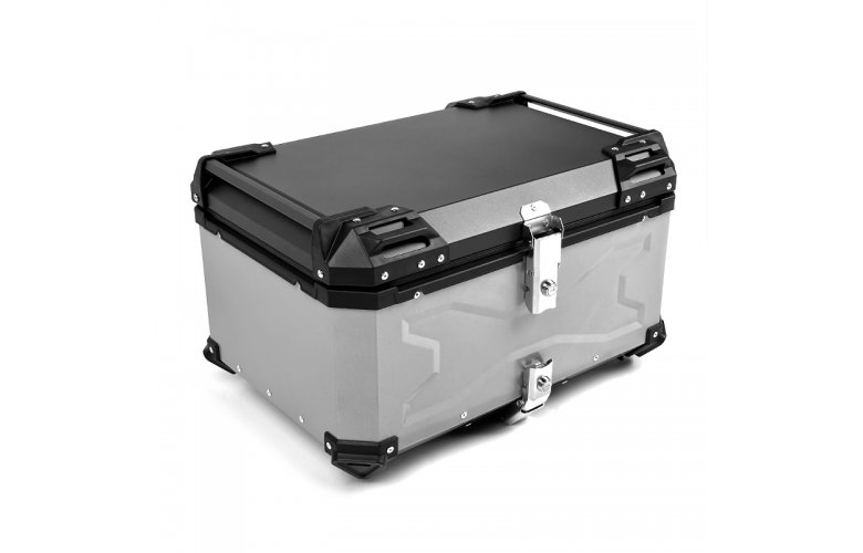 Βαλίτσα X-TYPE ALU BAGS 65 λίτρα ασημί ( με πιάστρα, εσωτερική επένδυση και μαλακή πλάτη )