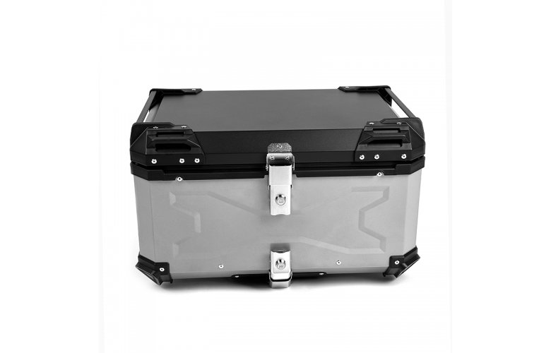 Βαλίτσα X-TYPE ALU BAGS 65 λίτρα ασημί ( με πιάστρα, εσωτερική επένδυση και μαλακή πλάτη )