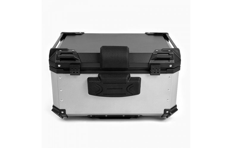 Βαλίτσα X-TYPE ALU BAGS 65 λίτρα ασημί ( με πιάστρα, εσωτερική επένδυση και μαλακή πλάτη )