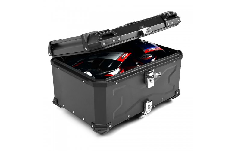 Βαλίτσα X-TYPE ALU BAGS 65 λίτρα μαύρη ( με πιάστρα, εσωτερική επένδυση και μαλακή πλάτη )