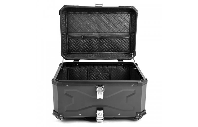 Βαλίτσα X-TYPE ALU BAGS 65 λίτρα μαύρη ( με πιάστρα, εσωτερική επένδυση και μαλακή πλάτη )