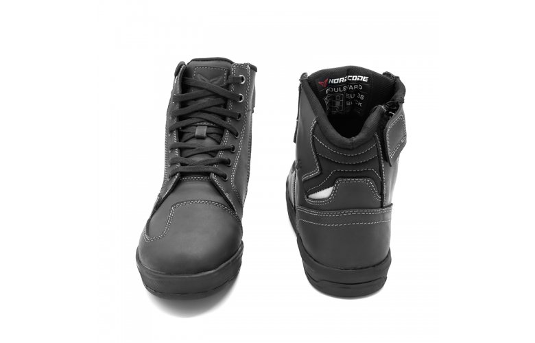 Μποτάκια δερμάτινα Nordcode Boulevard WP μαύρο CE
