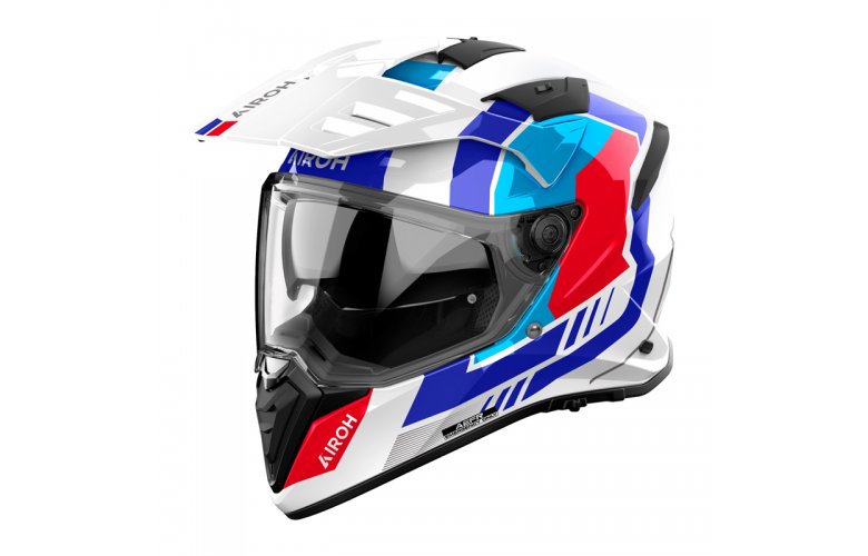 Κράνος Airoh Bandit ECE 22.06 Horn άσπρο gloss