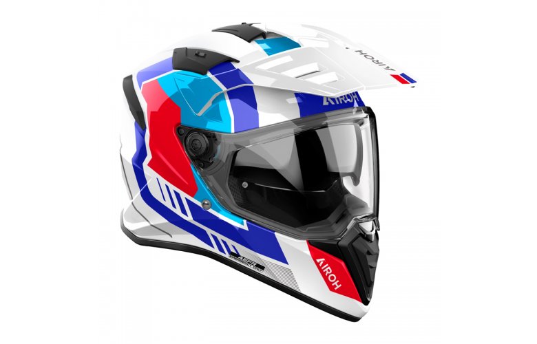 Κράνος Airoh Bandit ECE 22.06 Horn άσπρο gloss