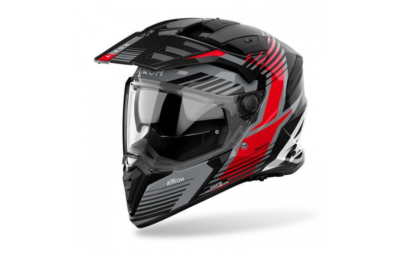 Κράνος Airoh Bandit ECE 22.06 Spicy κόκκινο gloss