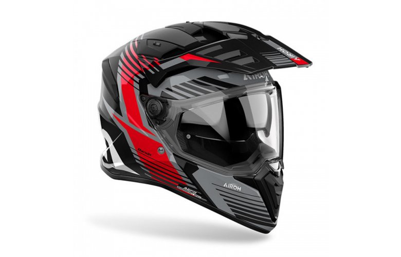 Κράνος Airoh Bandit ECE 22.06 Spicy κόκκινο gloss