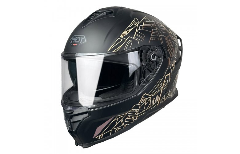 Κράνος Pilot Corsair SV City ECE 22.06 μαύρο ματτ