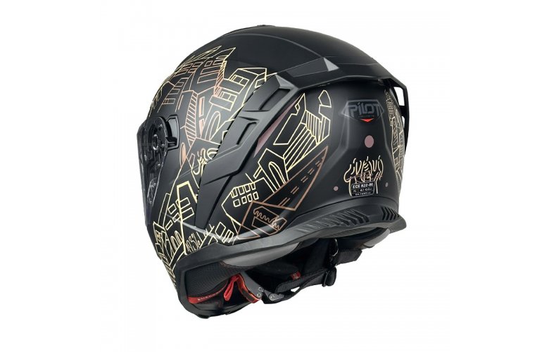 Κράνος Pilot Corsair SV City ECE 22.06 μαύρο ματτ