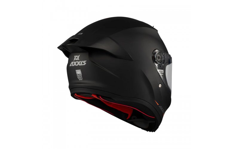 Κράνος AXXIS Fenix ECE22.06 Α1 μαύρο ματτ