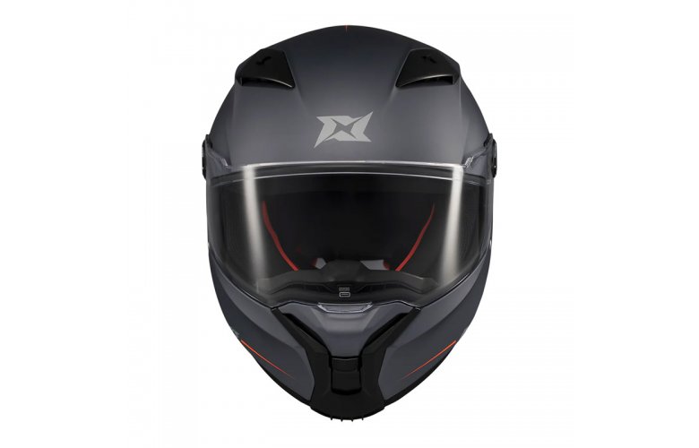 Κράνος AXXIS Fenix ECE22.06 Α12 γκρι ματτ