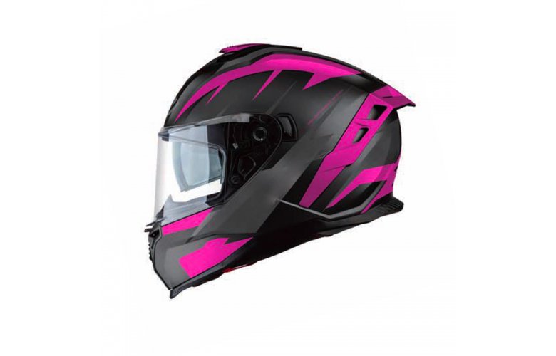 Κράνος Pilot Corsair SV FF Sport ECE 22.06 μαύρο/ροζ ματτ