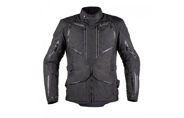 Μπουφάν Μηχανής 4 εποχών Nordcode Odyssey EN-17092 AA Total Black