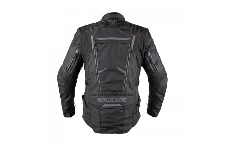 Μπουφάν Μηχανής 4 εποχών Nordcode Odyssey EN-17092 AA Total Black