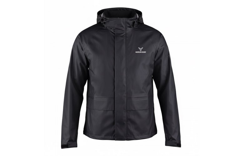 Αδιάβροχο & διαπνέον μπουφάν Nordcode Rain Jacket stretched μαύρο