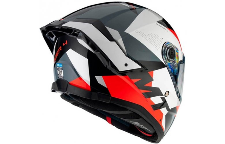 ΚΡΑΝΟΣ MT THUNDER 4 SV ECE 22.06 FADE A0 GLOSS PEARL WHITE