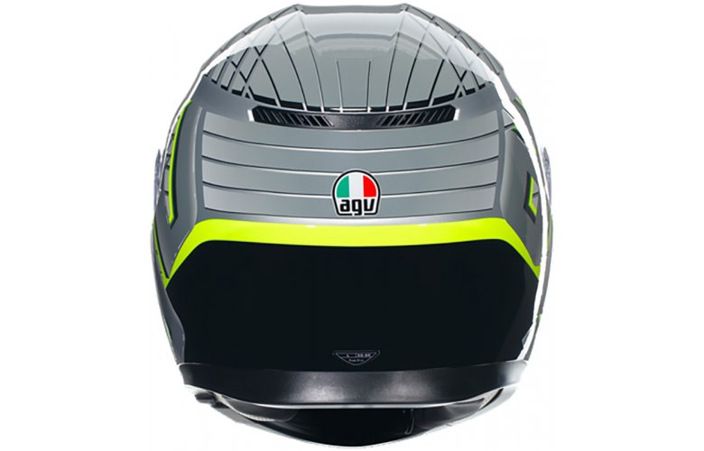 ΚΡΑΝΟΣ K3 AGV E2206 MPLK FORTIFY GREY / BLACK / YELLOW FLUO