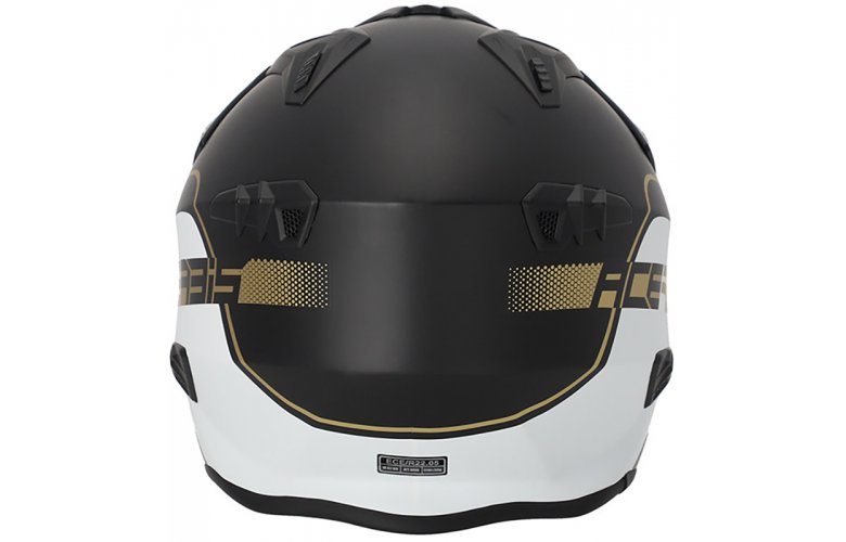 ΚΡΑΝΟΣ ACERBIS JET ARIA ECE 22.06 25055.002 WHITE / BLACK / GOLD