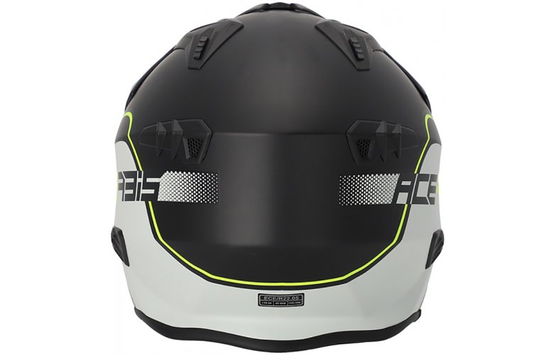 ΚΡΑΝΟΣ ACERBIS JET ARIA ECE 22.06 25055.457 BLACK / FLUO YELLOW