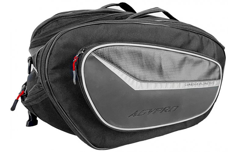 ΑΔΙΑΒΡΟΧΕΣ ΤΣΑΝΤΕΣ ΠΛΑΙΝΕΣ AGVPRO G350-2 36/58L CARBON EXPLORER BLACK