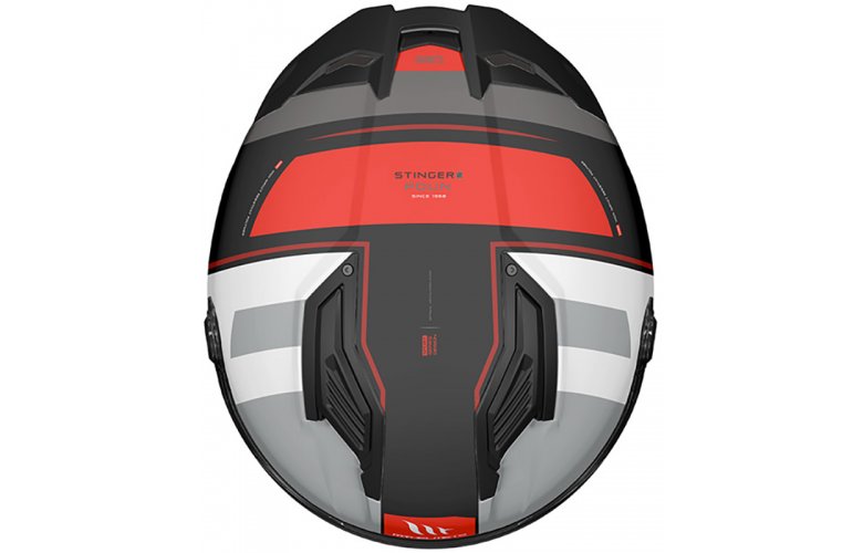 ΚΡΑΝΟΣ MT STINGER 2 ECE 22.06 POUN B5 GREY / MATT RED