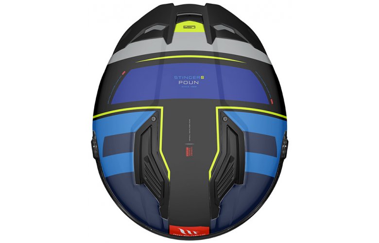 ΚΡΑΝΟΣ MT STINGER 2 ECE 22.06 POUN B6 BLACK / MATT BLUE