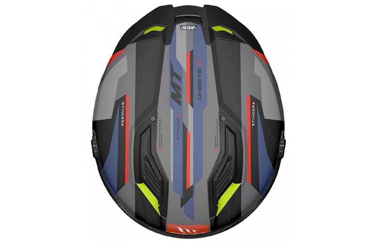 ΚΡΑΝΟΣ MT STINGER 2 ECE 22.06 CHESTE B7 BLACK / GREY / MATT BLUE