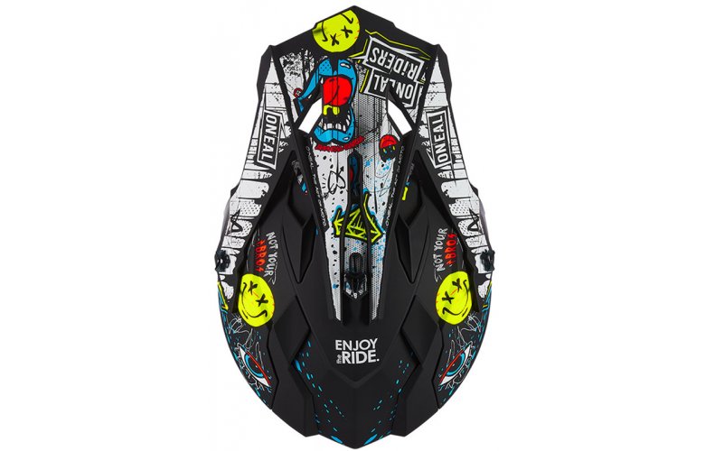 ΚΡΑΝΟΣ ONEAL 2SRS RANCID V.24 BLACK / WHITE