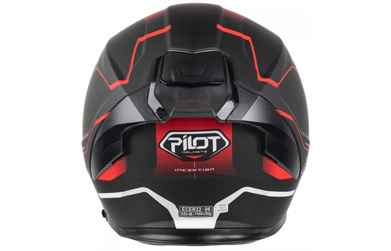 ΚΡΑΝΟΣ PILOT ALPHA SV ECE 22.06 BLACK / MATT RED + EXTRA ΑΣΗΜΙ ΖΕΛΑΤΙΝΑ