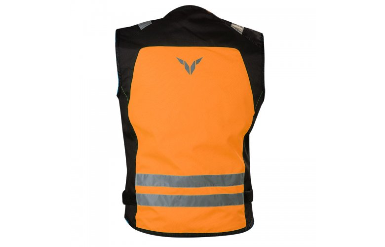 Γιλέκο Nordcode Hi-Vision μαύρο-πορτοκαλί