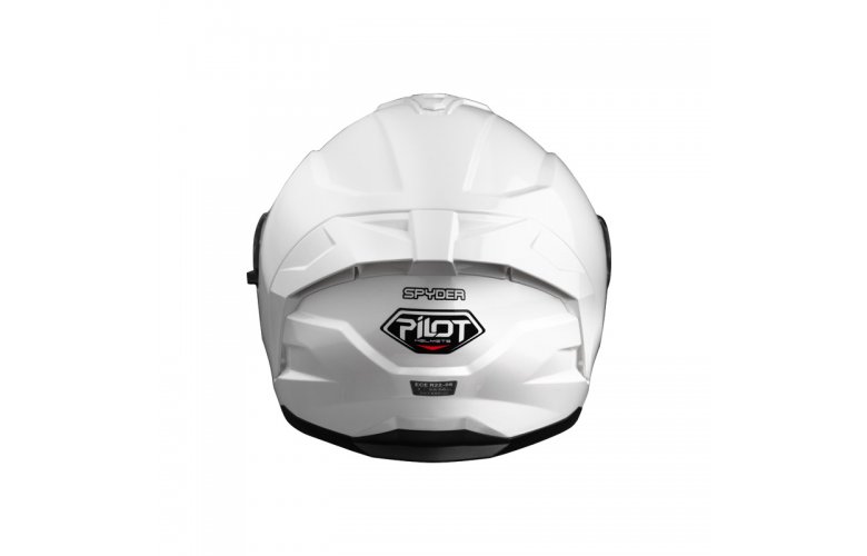 Κράνος Pilot Spyder ECE 22.06 άσπρο pearl (περιλαμβάνει Pinlock 30)