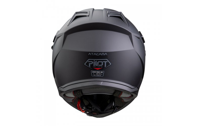 Κράνος Pilot Atacama SV μαύρο ματ (Pinlock 30 Included)