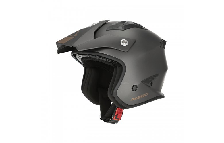 Κράνος Acerbis Jet Aria Metallic 25937.073 σκούρο γκρι
