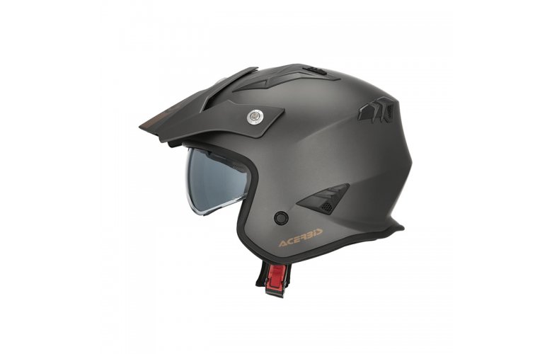Κράνος Acerbis Jet Aria Metallic 25937.073 σκούρο γκρι