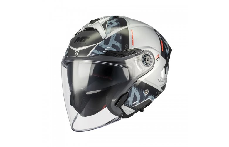 Κράνος MT Cosmo SV S Arrow C2 γκρι/σκούρο γκρι gloss