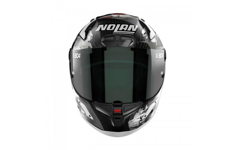 ΚΡΑΝΟΣ NOLAN X-804 RS ULTRA CARBON 024 C.CHECA WHITE 22.06