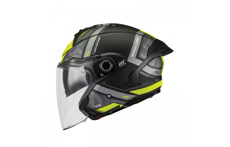 Κράνος MT Cosmo SV S Arrow B3 μαύρο/fluo matt