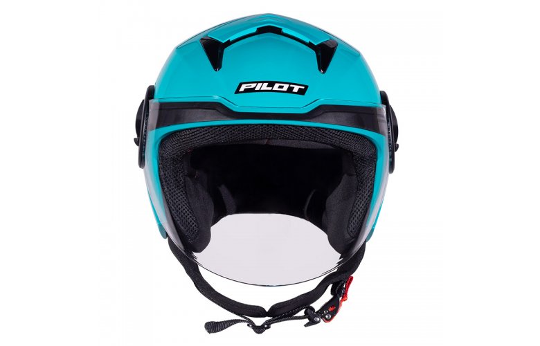 Κράνος Pilot Arrow ECE 22.06 πετρόλ gloss