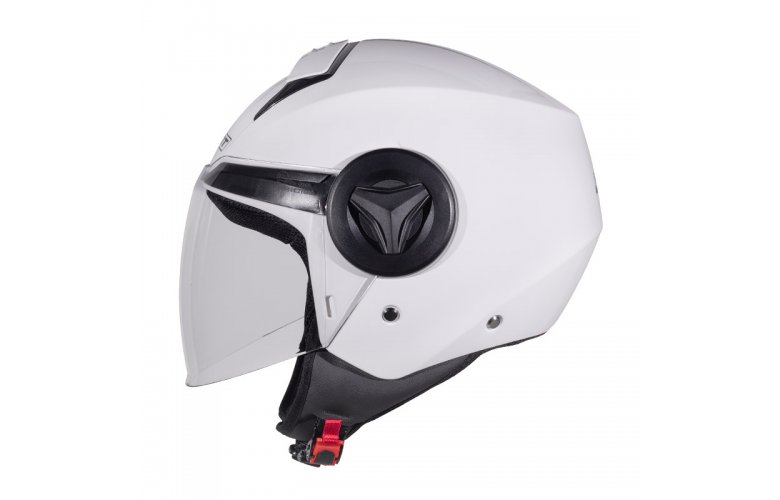 Κράνος Pilot Arrow ECE 22.06 άσπρο gloss