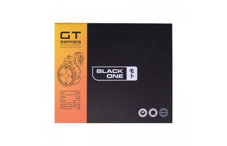 Προβολάκια αλουμινίου Black One M3 Pro 4 leds 70W-140W