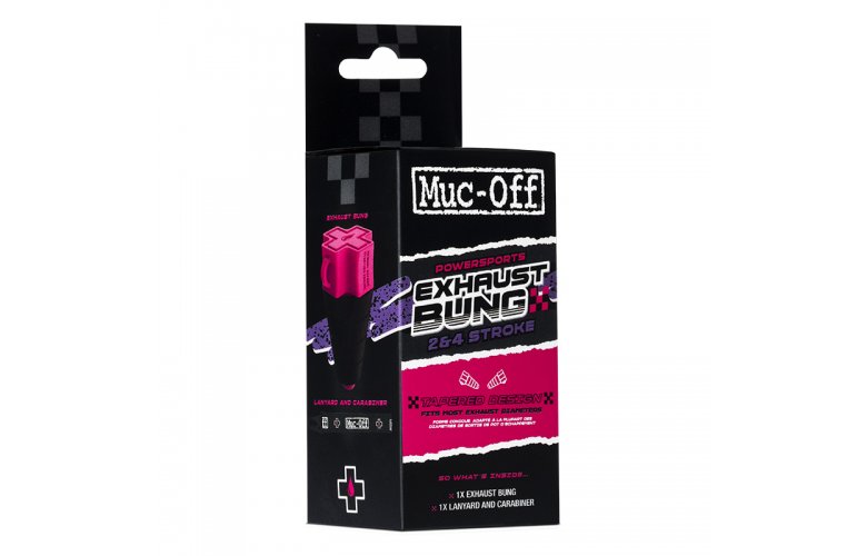 ΤΑΠΑ ΕΞΑΤΜΙΣΗΣ MUC-OFF EXHAUST BUNG PINK